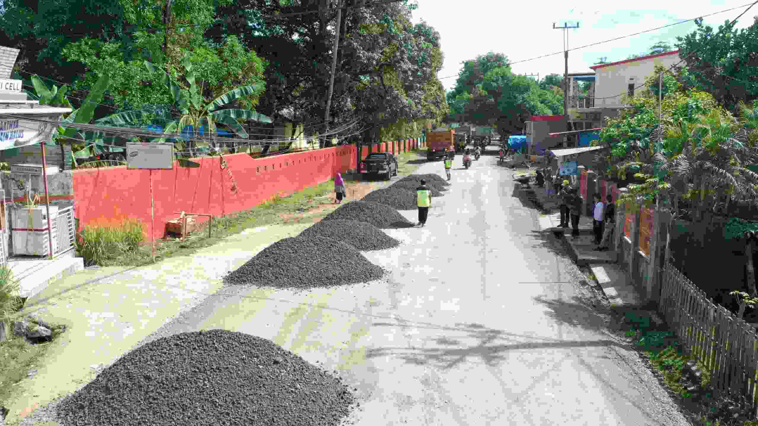 Progres Rekontruksi Jalan Kabupaten Pangket Sentuh Angka 12,95 %