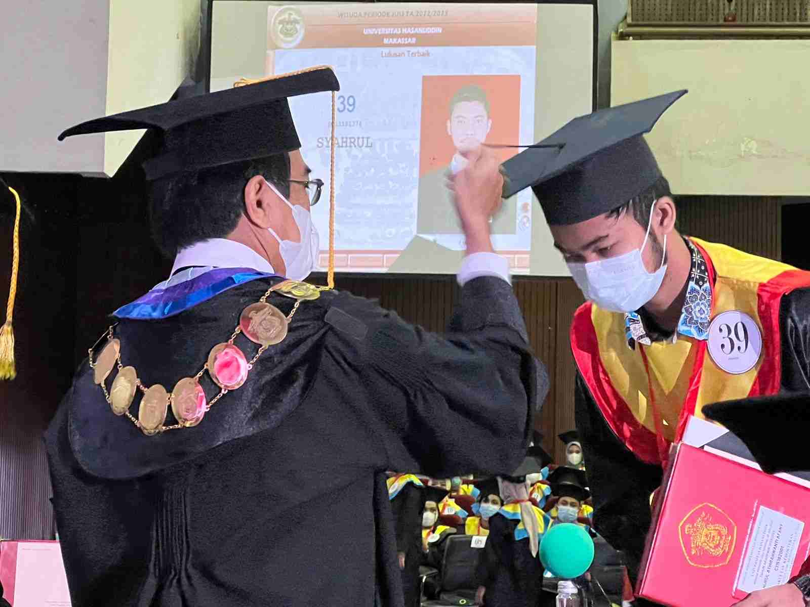 Pagelaran Wisuda Universitas Hasanuddin Diikuti 900 Mahasiswa