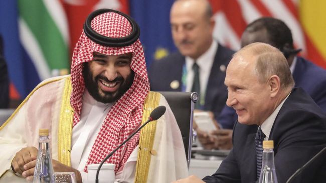 Putin Telepon Putra Mahkota Arab, Enam Hari Setelah Biden Lakukan Lobi