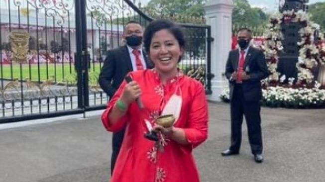 Tidak Hanya Menjadi Tamu, Rara Klaim Cegah Hujan di Istana Negara