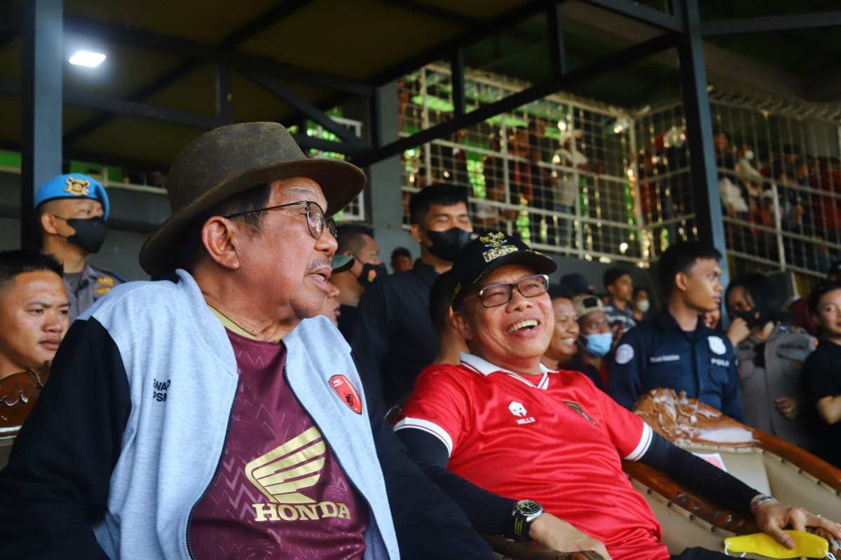 TP Kembali Saksikan Laga PSM Makassar di GBH