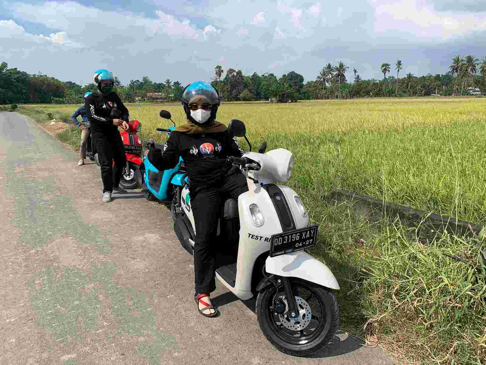 PT SJAM Ajak Wartawan Test Ride Yamaha Fazzio
