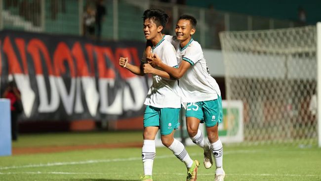 Timnas Indonesia Menang Telak Atas Singapura di Piala AFF U-16