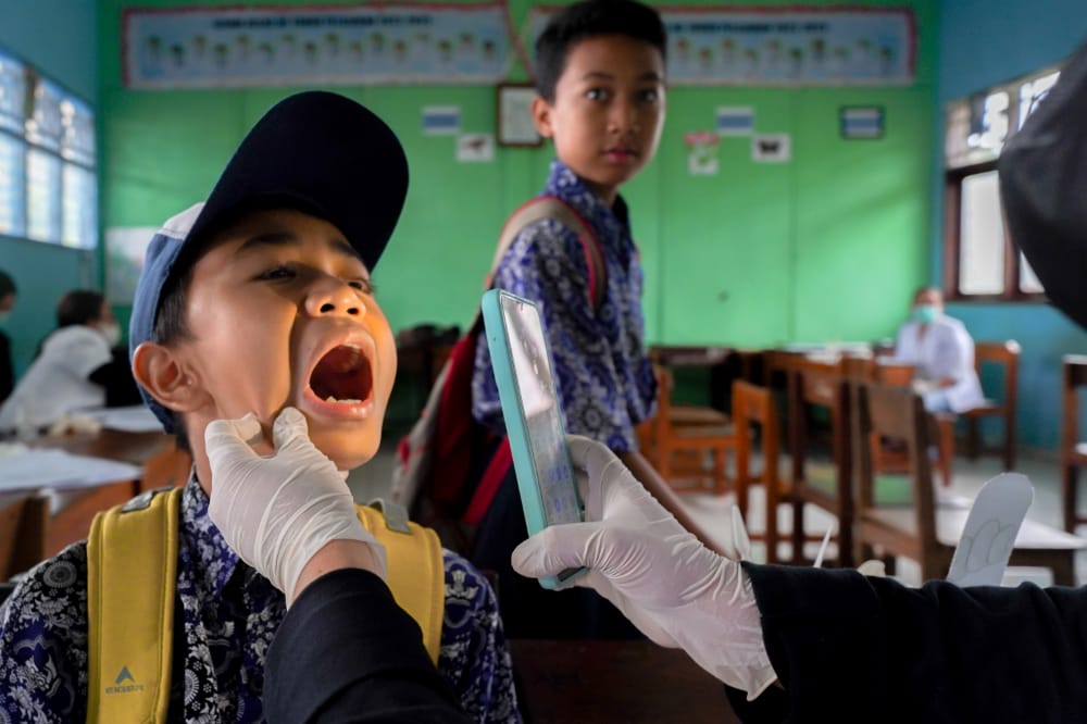 PT Vale Sinergi PDGI Lutim Edukasi Pelajar Pentingnya Jaga Kesehatan Gigi