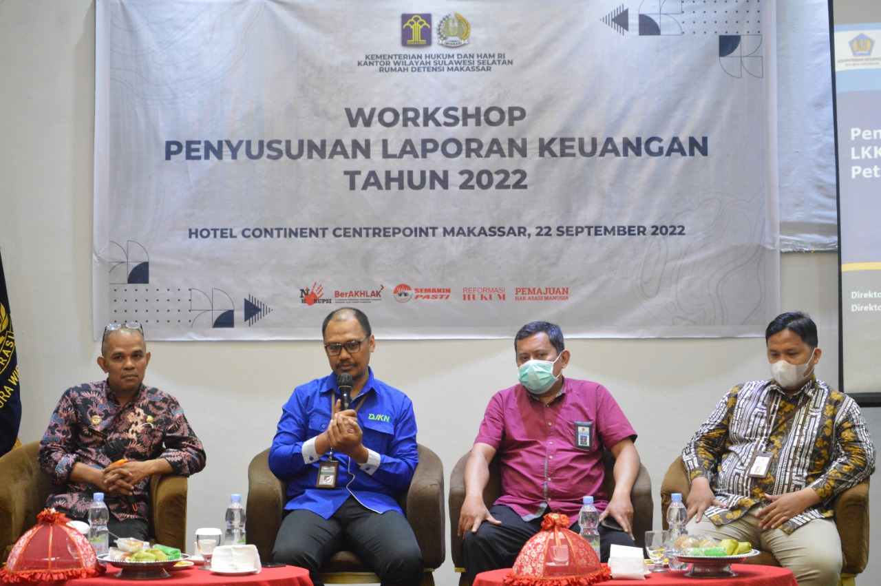 Rudenim Makassar Gelar Workshop Keuangan