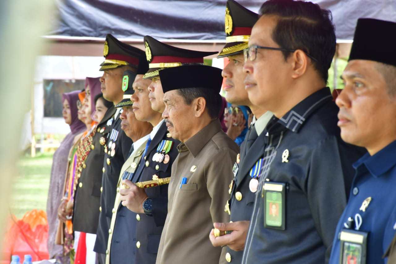 Sekda Lutra Hadiri Upacara Peringatan HUT TNI ke-77