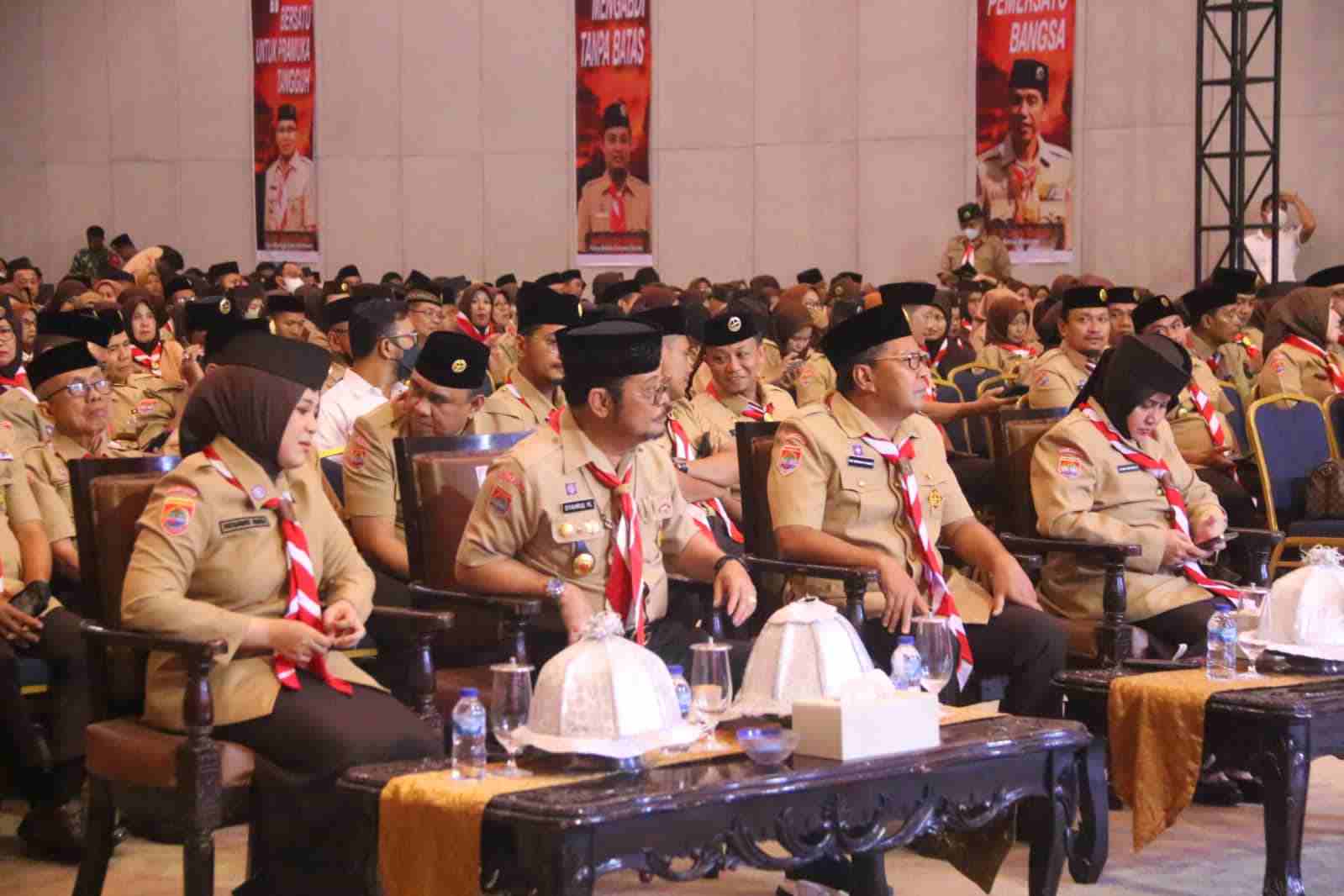 Camat Tallo Hadiri Pelantikan Ketua Mabicab dan Ketua Kwarcab Gerakan Pramuka Makassar