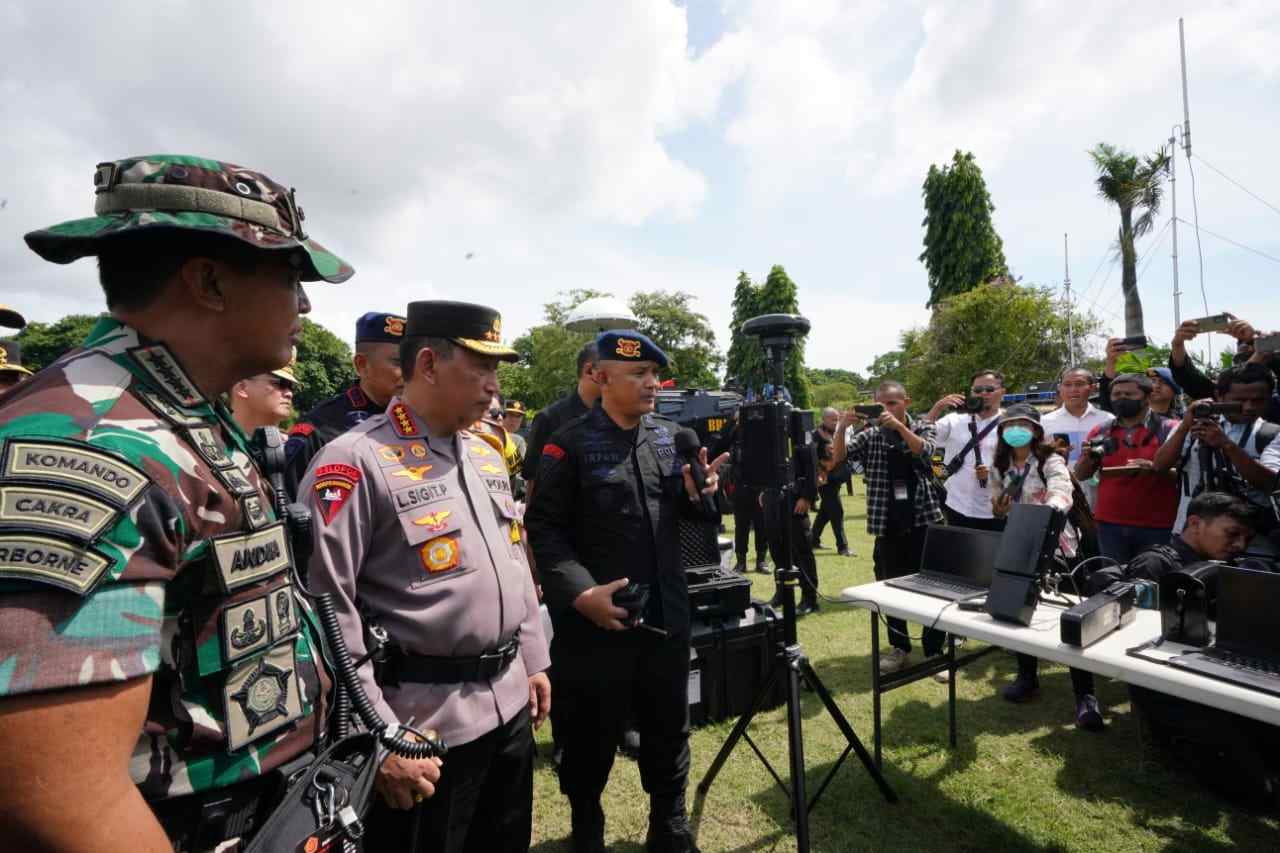 Gelar Pasukan Operasi Puri Agung 2022, Polri dan TNI Siap Sukseskan KTT G20
