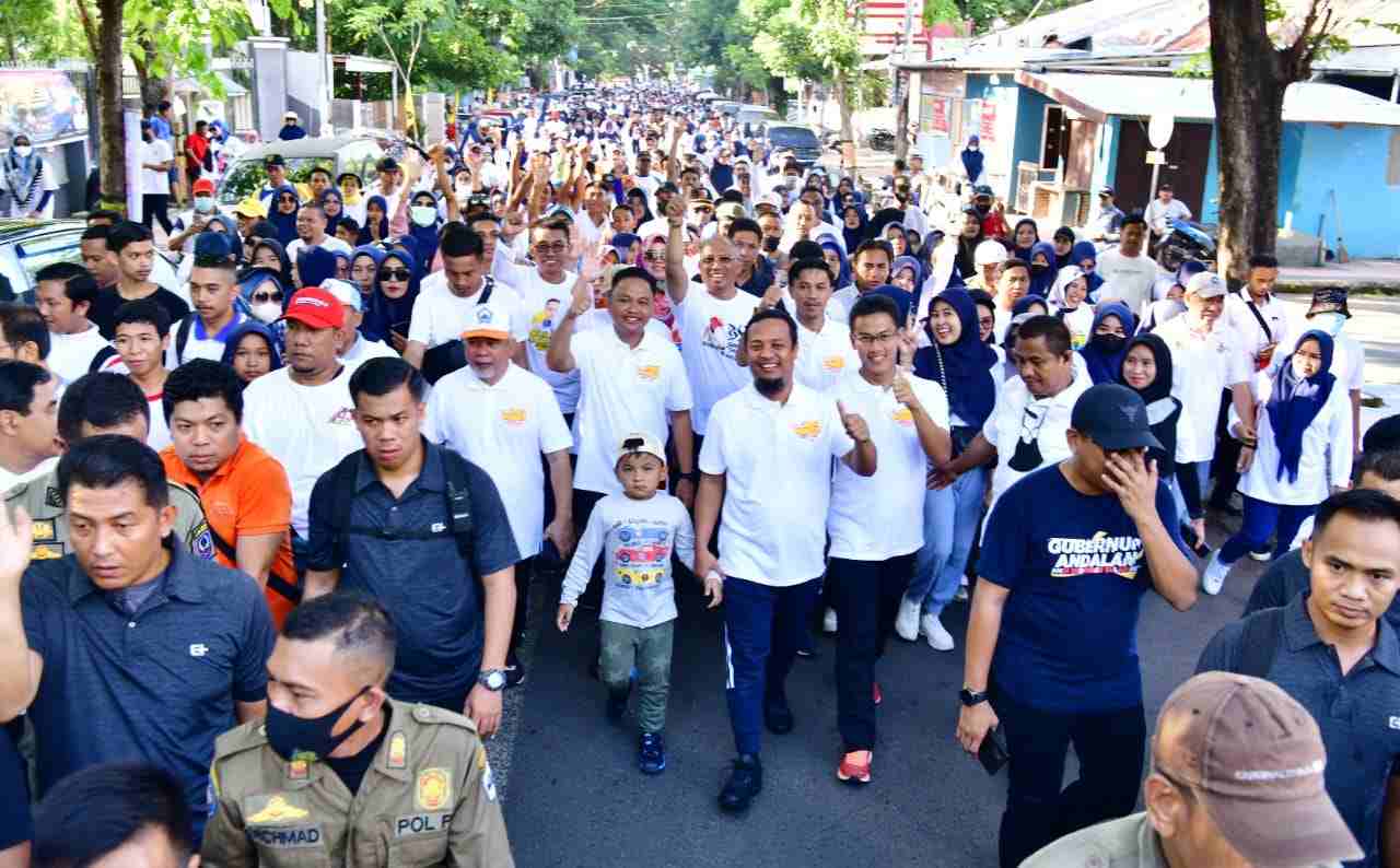 Andi Sudirman Disambut Sorakan 'Gubernur Andalan' di Bantaeng