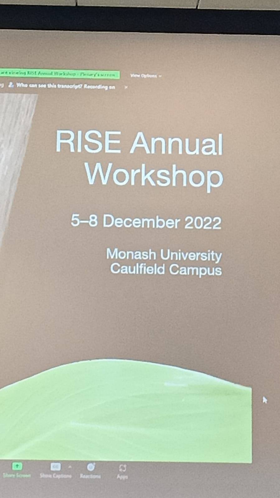 Kadis PU Kota Makassar beserta jajaran menghadiri undangan RISE Annual Workshop di Monash University Melbourne Australia