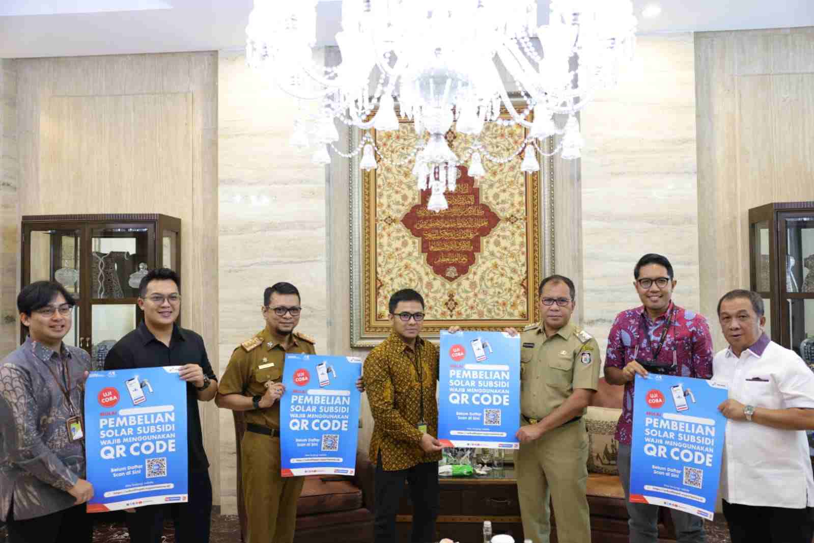 Wali Kota Makassar Danny Pomanto menerima Audiensi PT Pertamina Patra Niaga Regional Sulawesi. (Dok/Pemkot Makassar).