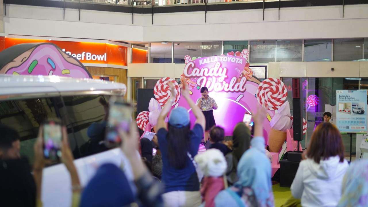 Candy Treasure Hunt Hingga Kids Voice Competition: Beragam Activity Menarik Di Pameran Kalla Toyota Candy World. (Dok/Kalla Grup).