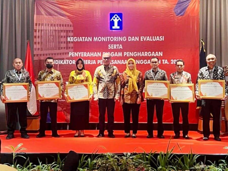 Kantor Wilayah Kementerian Hukum Dan HAM Sulawesi Selatan (Kanwil Kemenkumham Sulsel) kembali mendapat prestasi IKPA