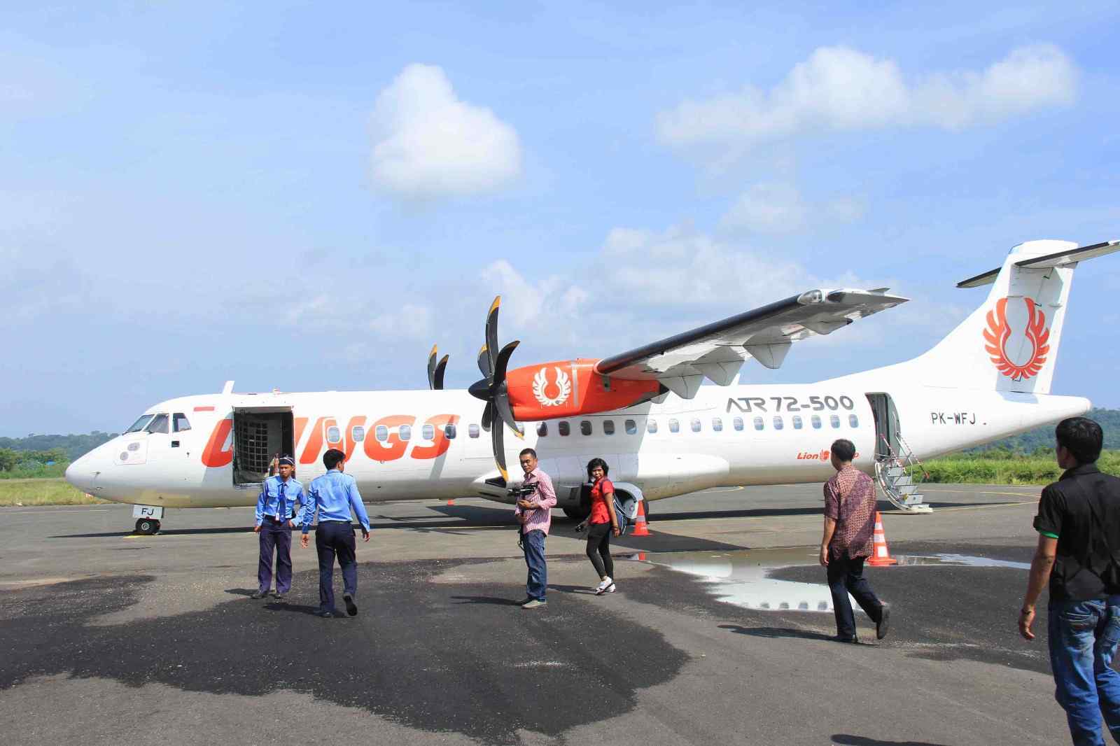 Wings Air rute penerbangan Makassar-Selayar kembali beroperasi. (Dok/Pemkab Selayar).