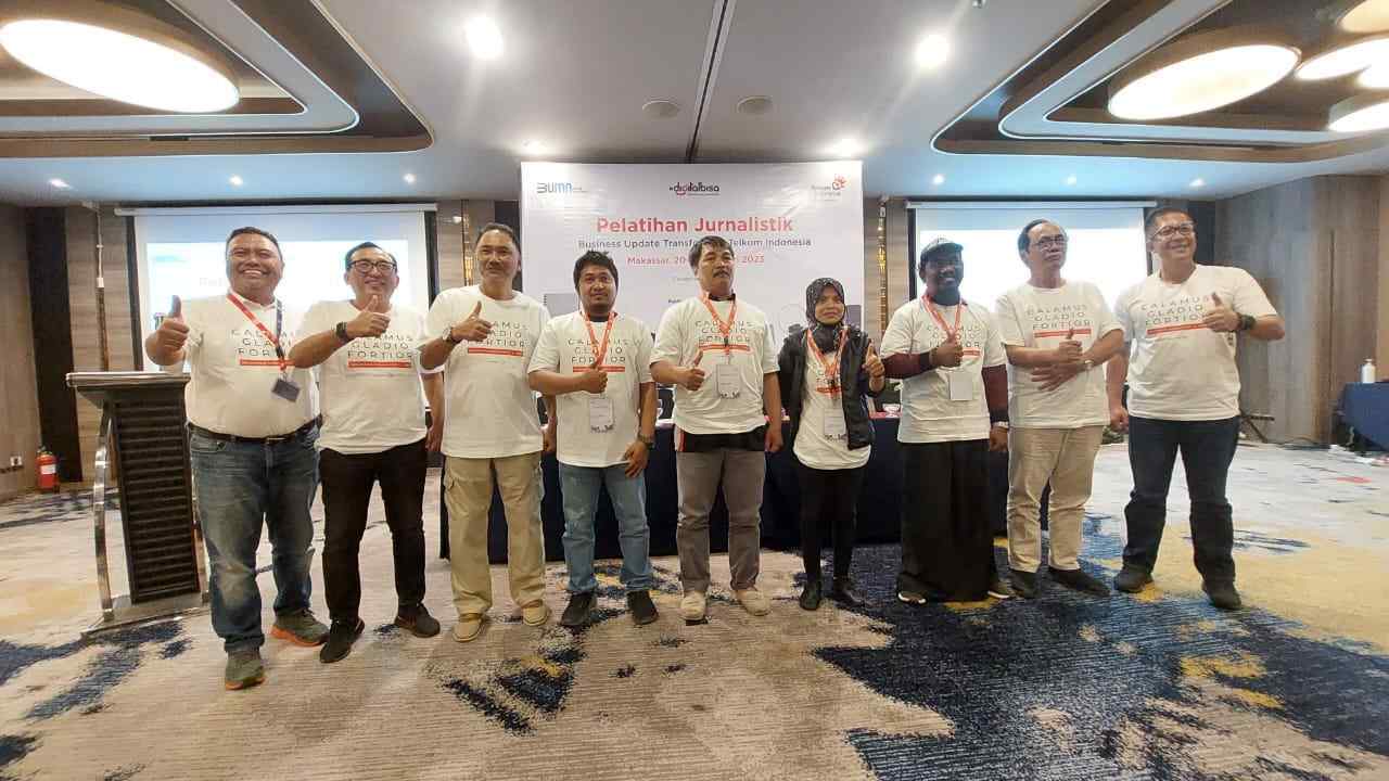 Pelatihan Jurnalisme PT Telkom Indonesia. (Rakyat.News/Almira Zain).