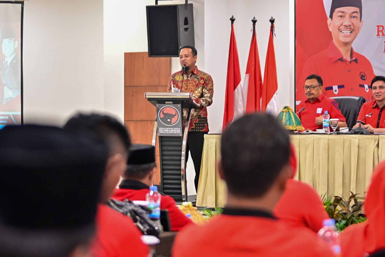 Gubernur Sulawesi Selatan, Andi Sudirman Sulaiman hadiri Rapat Koordinasi (Rakor) Tiga Pilar Menuju Pemilu 2024. (Dok.Ist)
