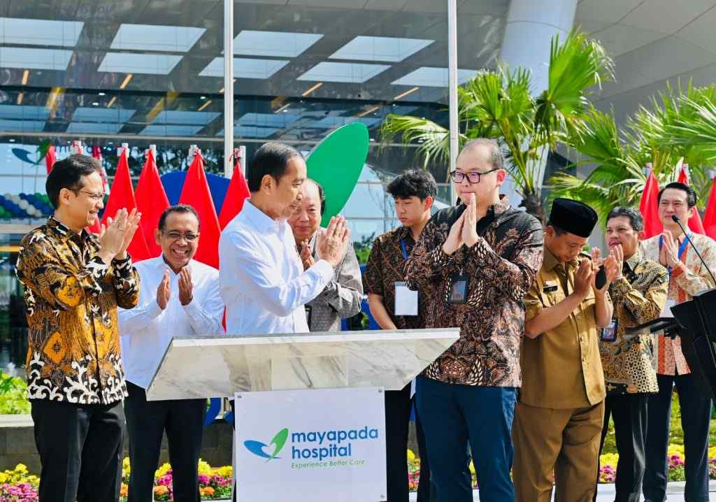 Presiden Joko Widodo meresmikan Mayapada Hospital Bandung. (Dok/Setkab.go.id)