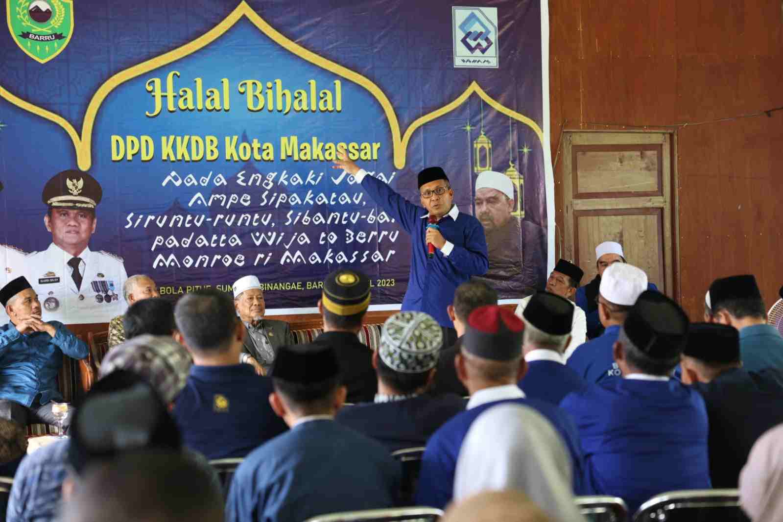 Halal Bi Halal Kerukunan Keluarga Daerah Barru (KKDB) Kota Makassar