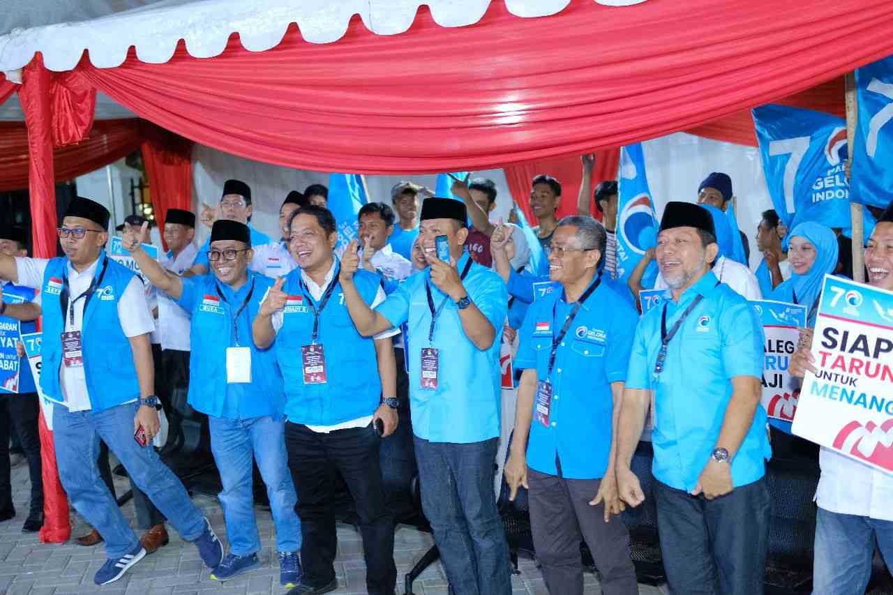 Partai Gelora Resmi Daftarkan 85 Bacaleg secara Nasional