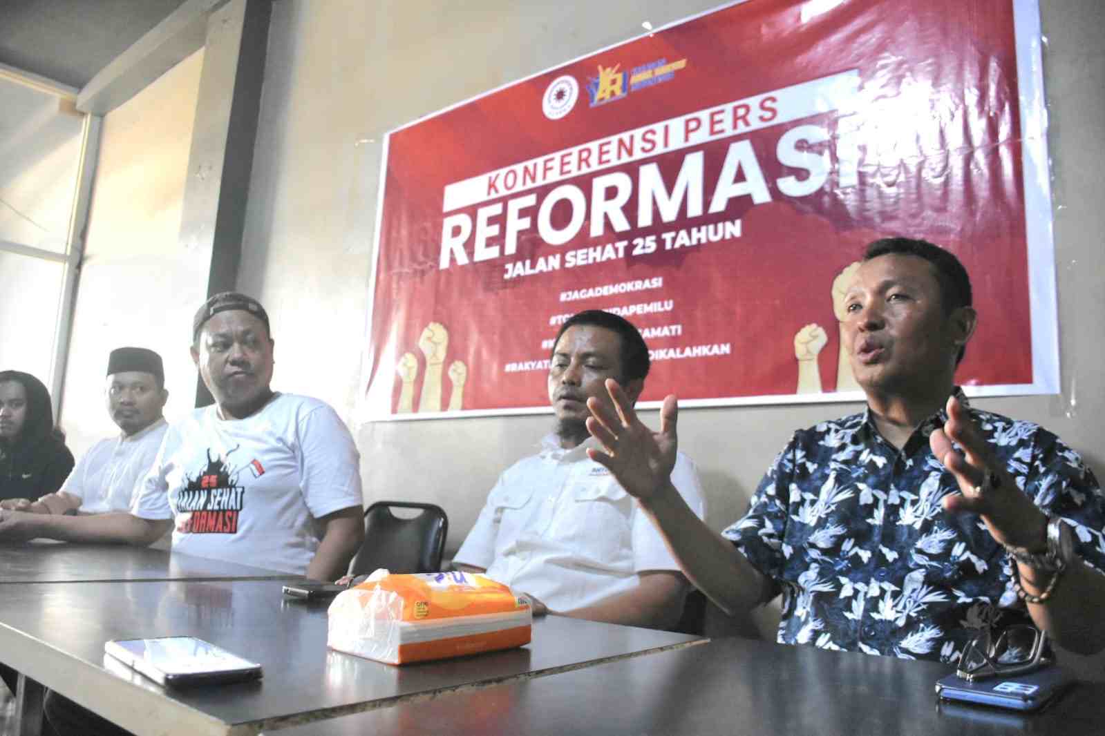 Peringati 25 Tahun Reformasi, Aktivis 98 Makassar Gelar Long March