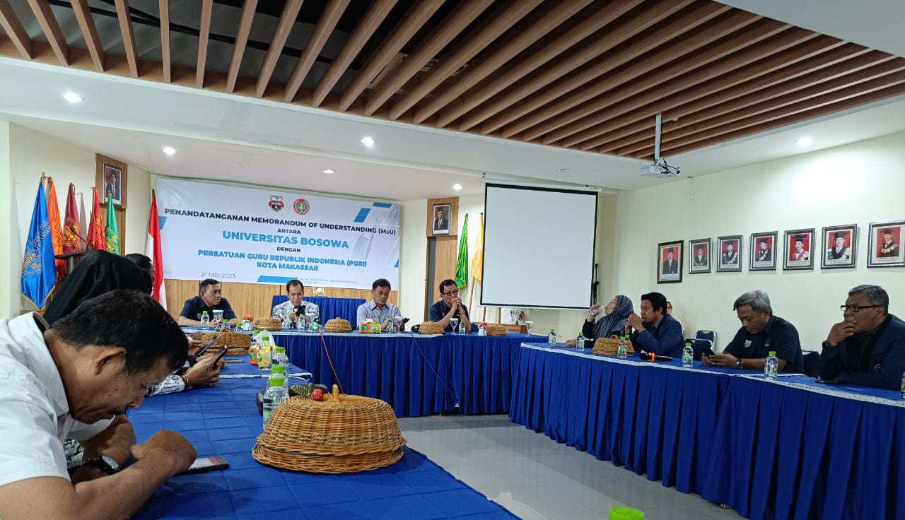 PGRI Makassar Teken Kerjasama dengan UNIBOS