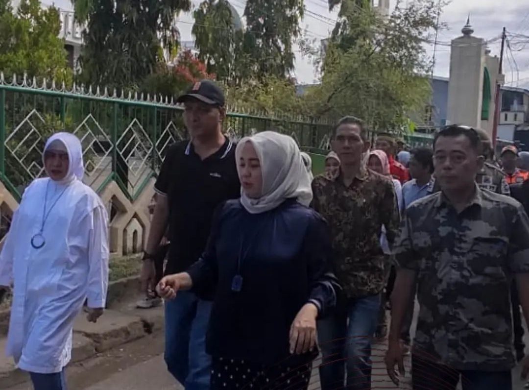 Tinjau Sasaran Program DAK Integrasi, Camat Mariso Dampingi Wawali Makassar