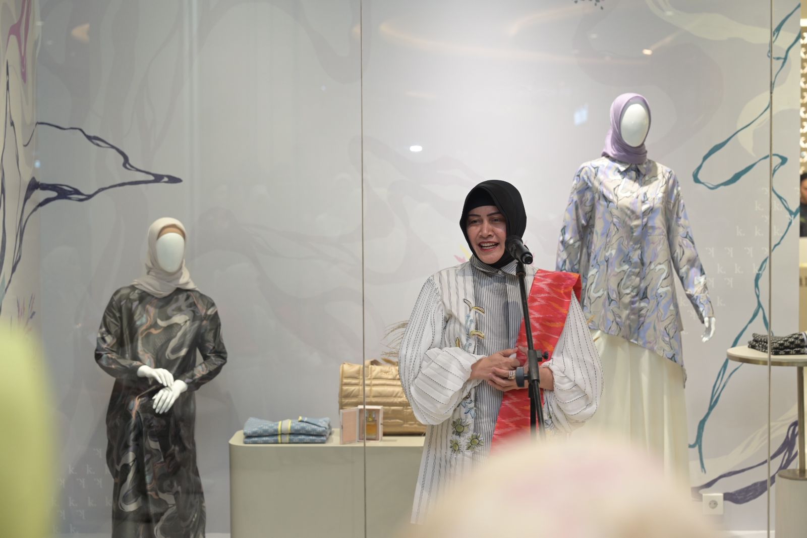 Peresmian offline store butik fashion muslimah KAMI