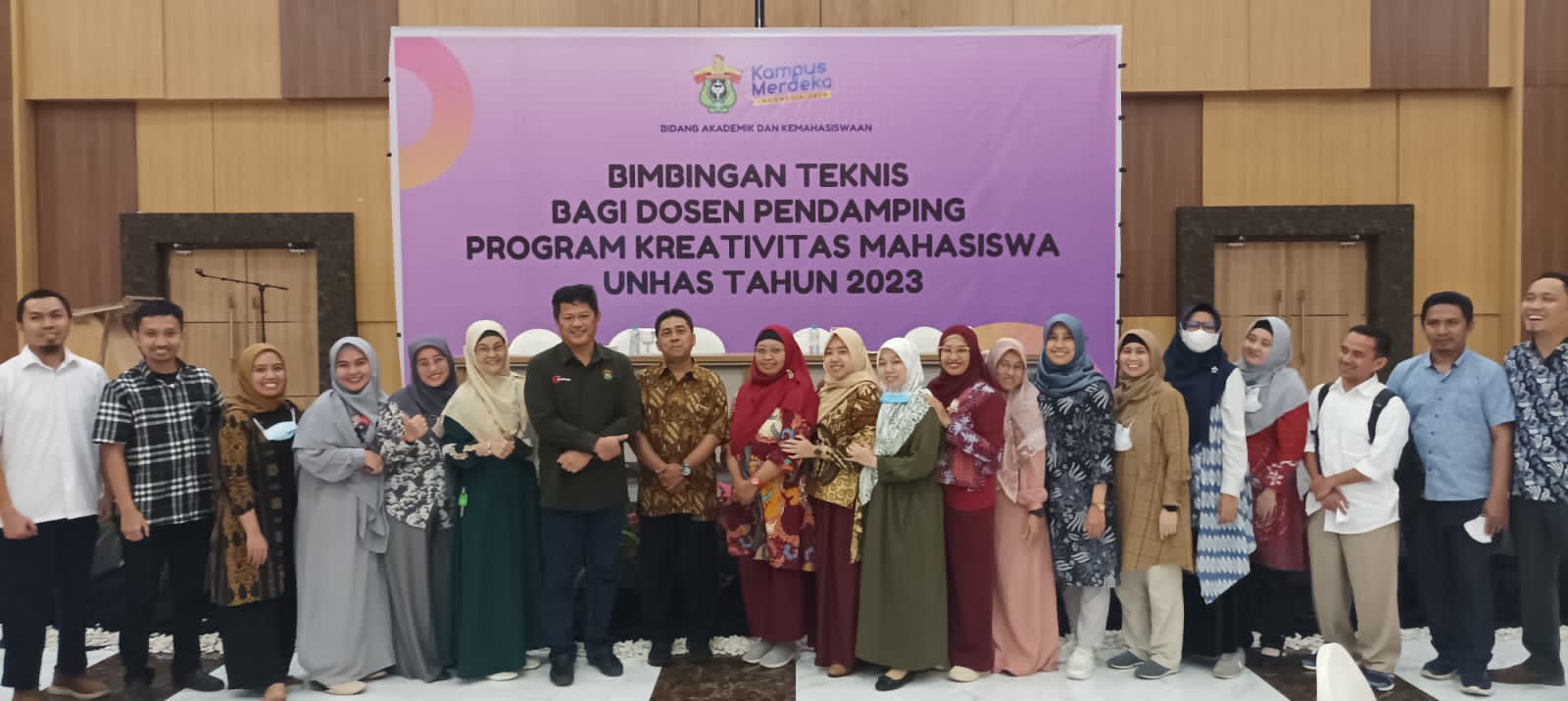 FKM Unhas Menerima Pendanaan Program Kreativitas Mahasiswa 8 Bidang 