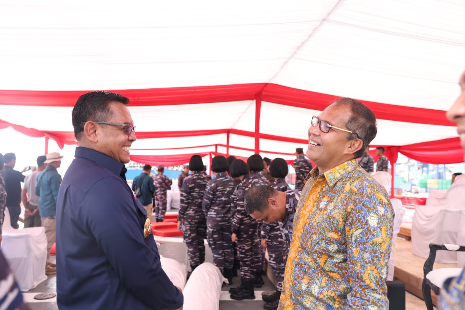 Wali Kota Makassar Dampingi KSAL Tinjau Lokasi Opening Ceremony MNEK
