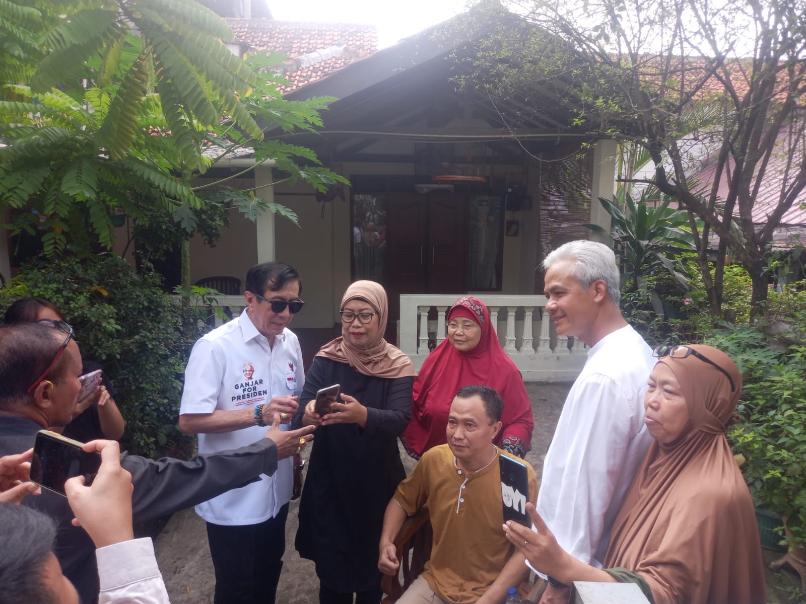 Menkumham Kunjungan ke GLDC Bersama Ganjar. (Foto: Rakyat.News/Abdillah).