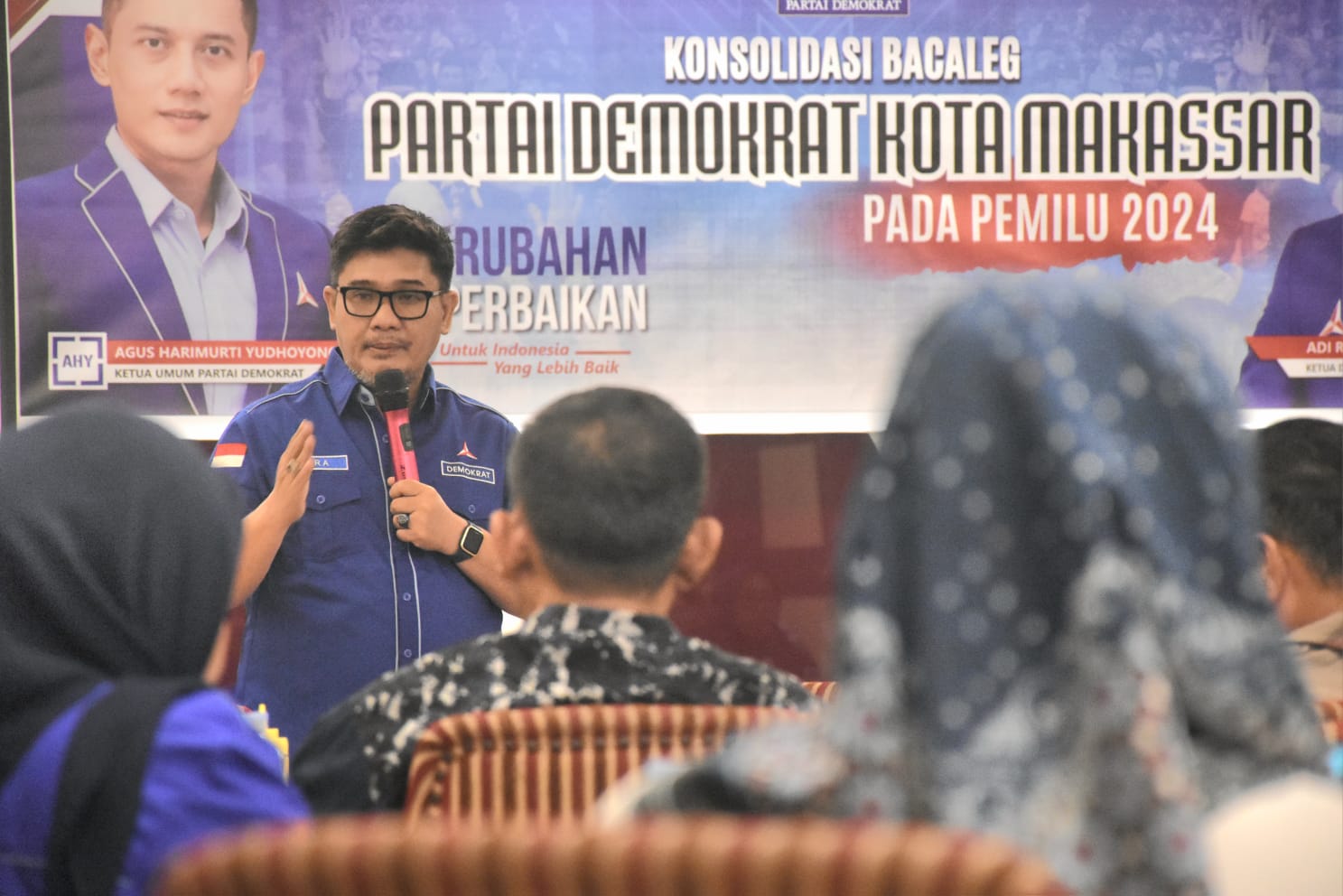Konsolidasi Bacaleg Partai Demokrat Makassar untuk Pemilu 2024