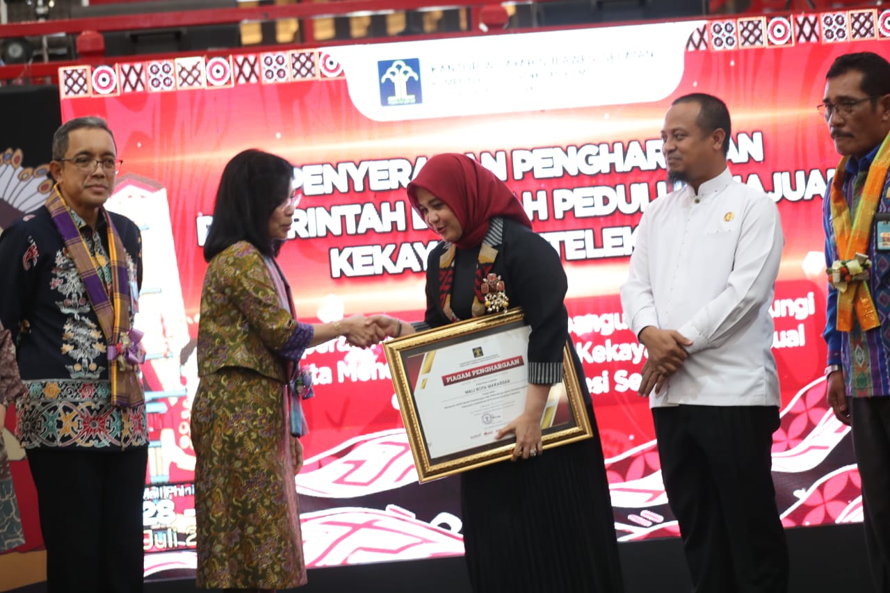 Kemenkumham RI Beri Penghargaan Kota Makassar