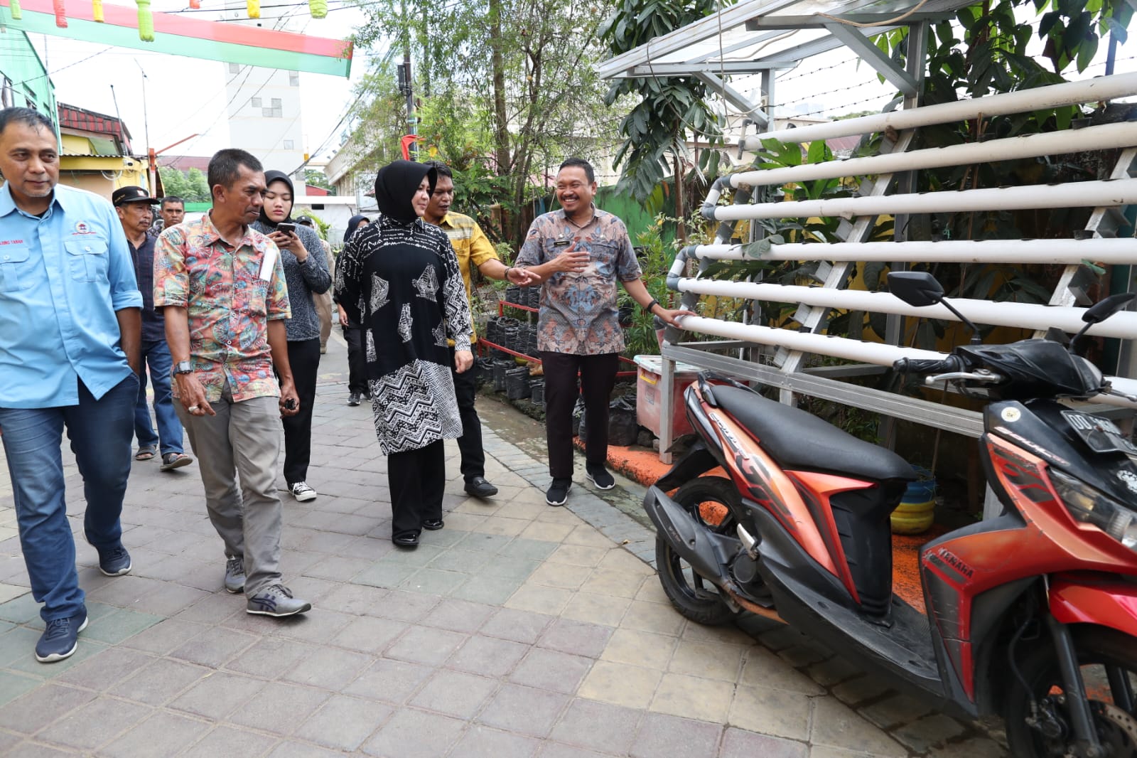 Wawali Fatmawati Cek Kesiapan Longwis Jelang APEKSI XVI di Makassar.
