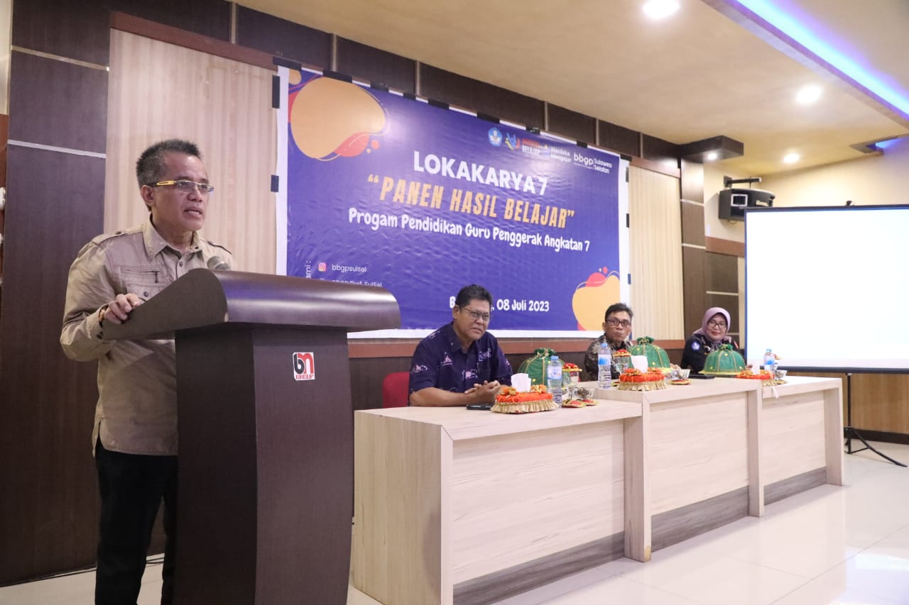 Lokakarya Program Pendidikan Guru Penggerak Angkatan 7 Bantaeng.