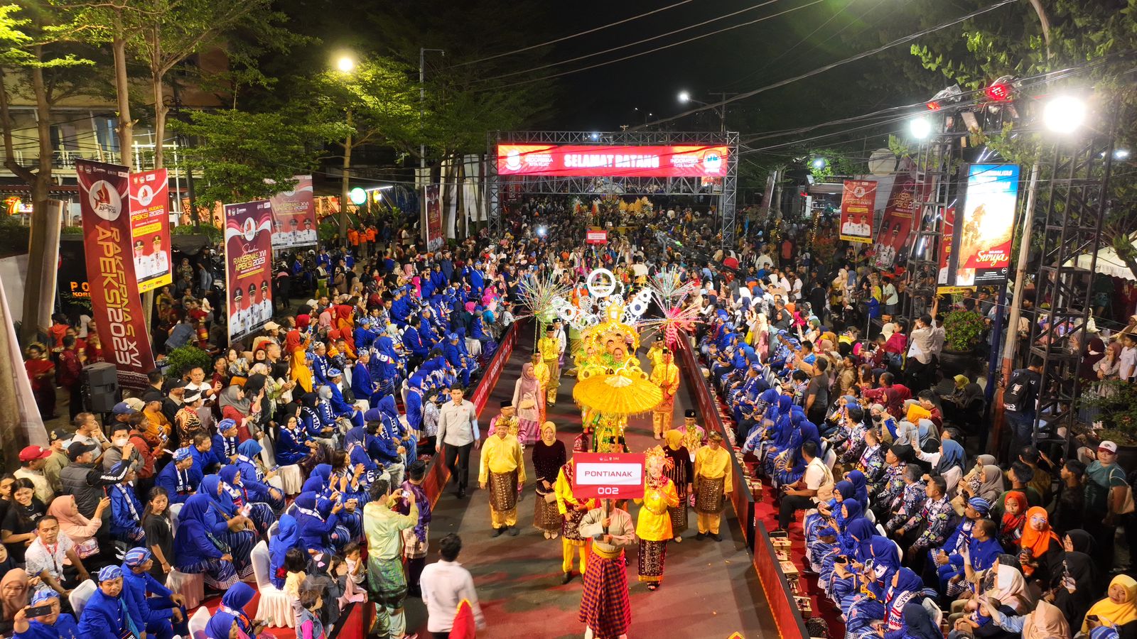 56 Kota Se-Indonesia Ramaikan Karnaval Budaya APEKSI di Makassar