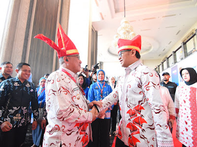 Wali Kota Depok Beserta Rombongan Hadiri Rakernas APEKSI XVI 2023 di Makassar.
