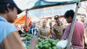Gelar Operasi Pasar, Wawali Makassar Tinjau Harga Komoditas Pangan