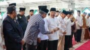 TP dan JK Hadiri Salat Jenazah Mantan Gubernur Sulsel Amin Syam