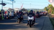 Rombongan Komunitas Yamaha Series MX Rolling City Kelilingi Kepulauan Selayar