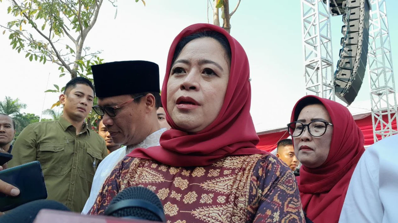 Puan: Jokowi Sudah Sepantasnya Dukung Gibran. (Sumber: VIVA/Yeni Lestari).