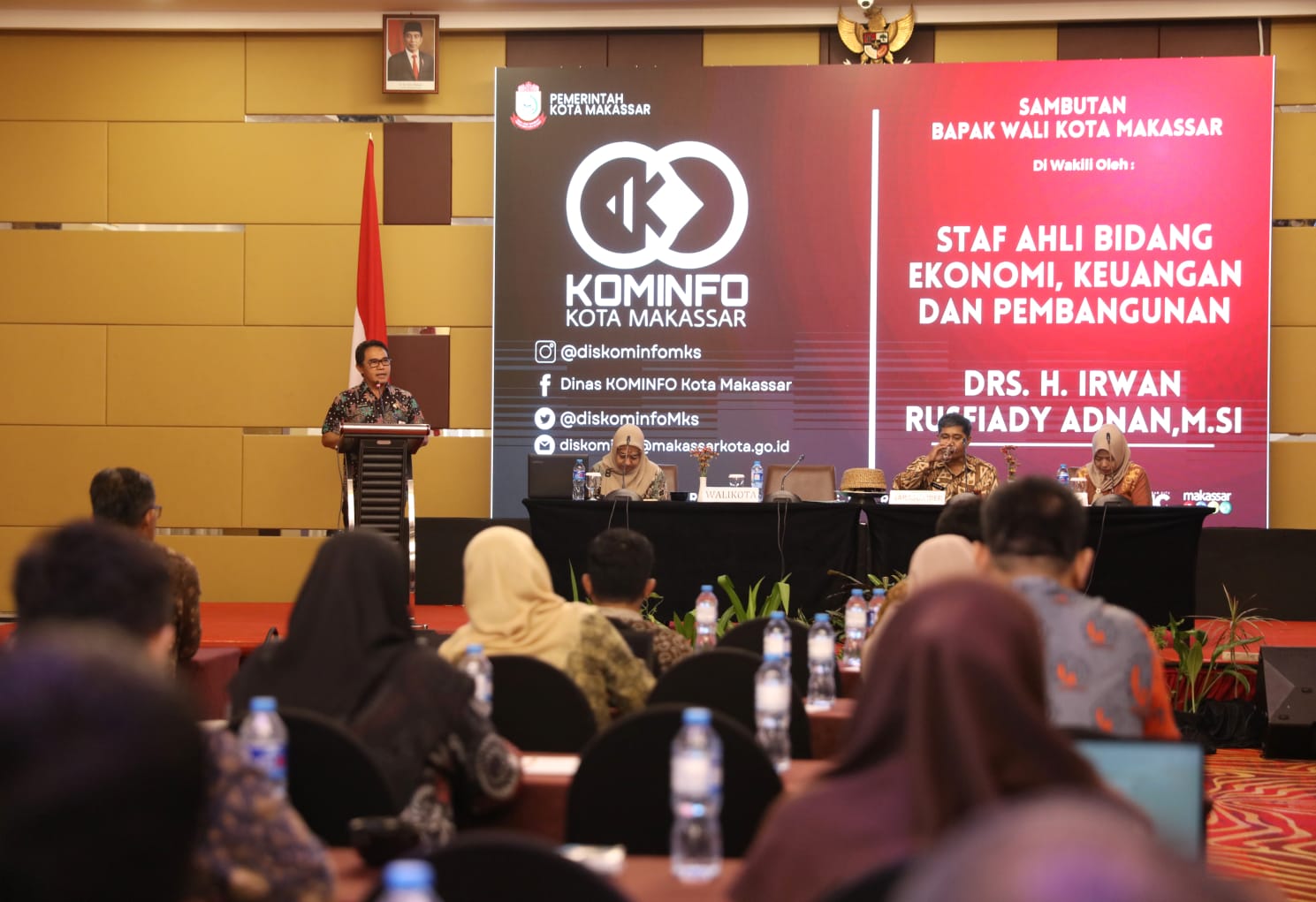 Kominfo Makassar Perkuat SP4N LAPOR, Tingkatkan Kualitas Pelayanan Publik.
