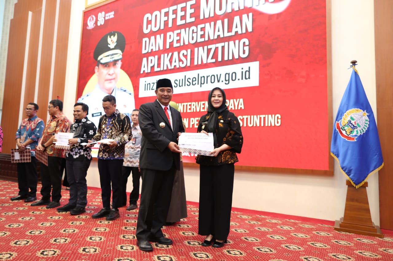 Coffee Morning bersama Wawali Makassar, Pj Gubernur Sulsel Perkenalkan Aplikasi INZTING.