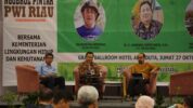 Diskusi KLHK Bersama PWI: Kabar Perhutanan Sosial Riau.