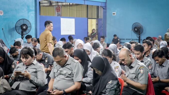 Dinas PU Makassar Evaluasi Anggota Pelayanan Publik Berintegritas.