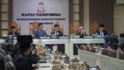 Rapat Paripurna DPRD Kota Makassar Bahas Penetapan Ranperda Pemberian Insentif dan Penanaman Modal.