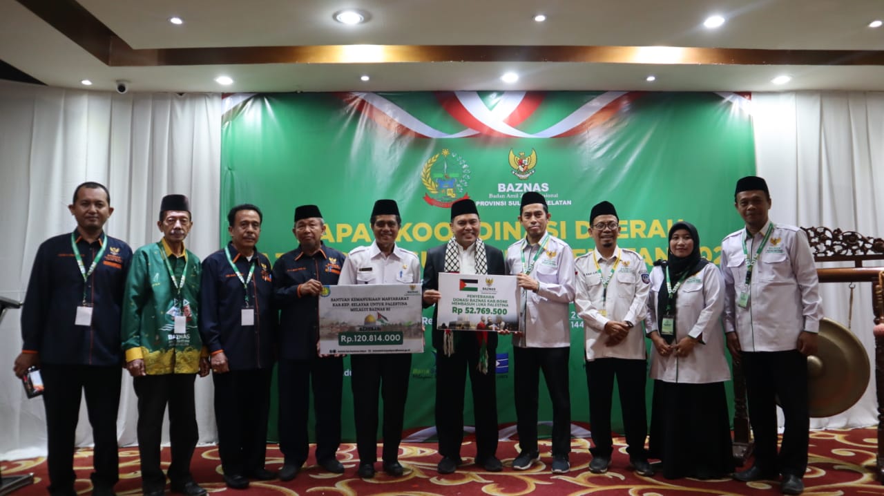 Baznas Selayar Kumpulkan Donasi Kemanusiaan Palestina Terbesar di Indonesia