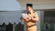 Bacakan Sambutan Menkes, Pj Bupati Bantaeng: Indonesia Harus Manfaatkan Peluang.