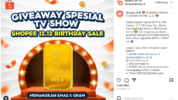 Giveaway Shopee