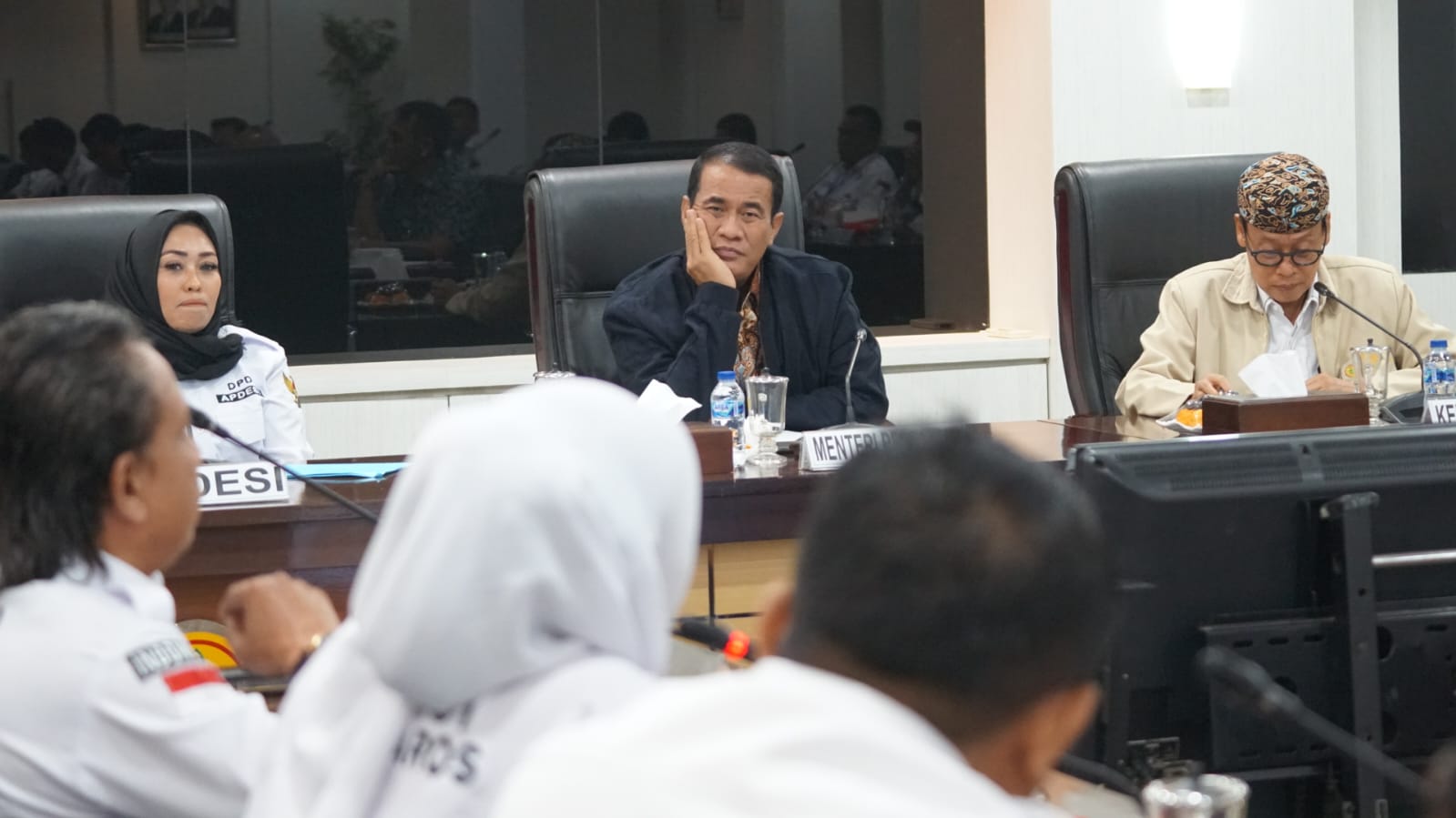 Menteri Pertanian  Andi Amran Sulaiman menerima audiensi Apdesi Sulawesi Selatan (Ist)