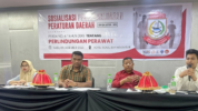 Sekretariat DPRD Kota Makassar menggelar Sosialisasi Peraturan Daerah (Perda) Nomor 4 Tahun 2019 tentang Perlindungan Perawat